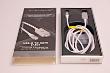 USB-C Cable to HDMI TV or Computer, Video, Adapter P2