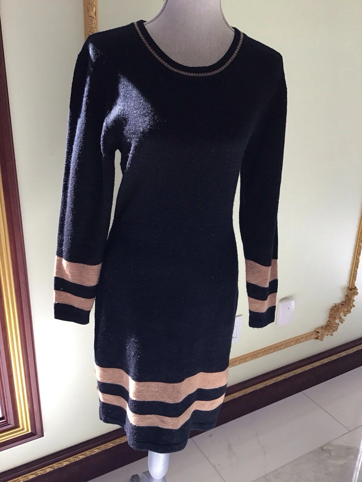 VETEMENTS Abito maglione donna Newport News Easy Style M manica lunga