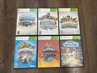 Skylanders Xbox 360 Game Lot - LOT OF 6 - FULL SERIES