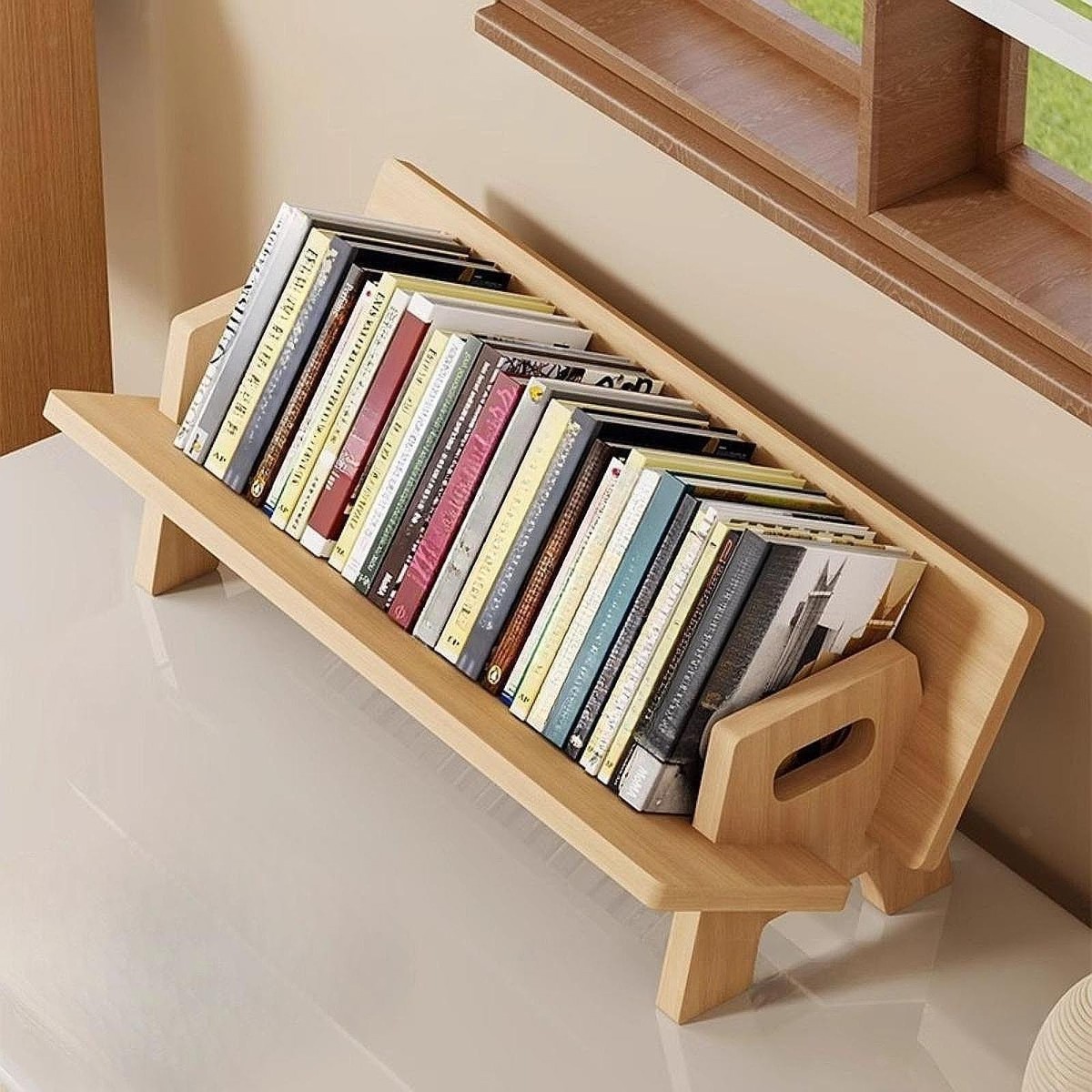 Disc Rack Multifunctional Display CD Storage Rack for Books