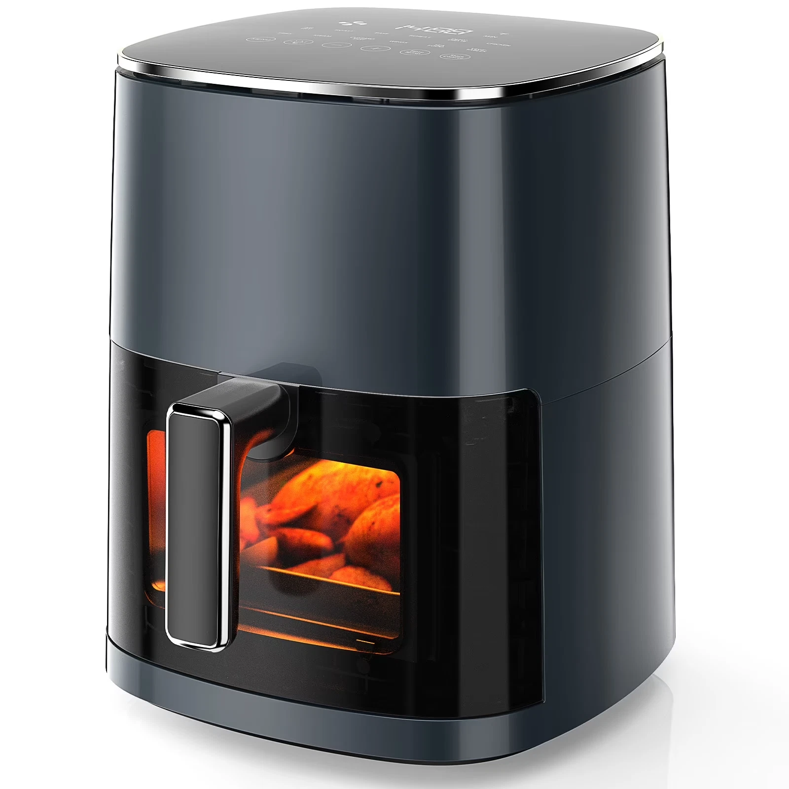 6.34QT Square Air Fryer with Viewing Window and 12-in-1 Features, Gray
Opens in a new window or tab