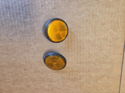 1985 Honda Nighthawk 650 SC OEM Headlight Reflectors (Set 2)