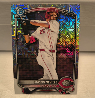 Mason Neville [Mojo] #BDC-109 2025 Bowman Draft Chrome