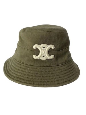 Celine Eyelet Trim Off Bucket Hat M Gore Tex Khk Ladies 2Aun6769K Ga184