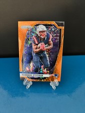 2024 Panini Prizm - Rookie Orange Disco Prizm #195 Rhamondre Stevenson 