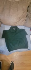 Polo by Ralph Lauren Men's Wool Knit Pullover Sweater Green Logo Size L