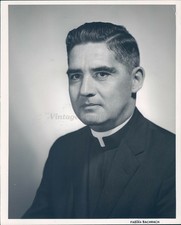 1963 Photo Press George Schlichte Reverend Pope John XXIII National Seminary