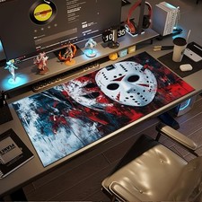 1 Large E-sports Gaming Mouse Pad Featuring a Bloodstained Ice Surface with a