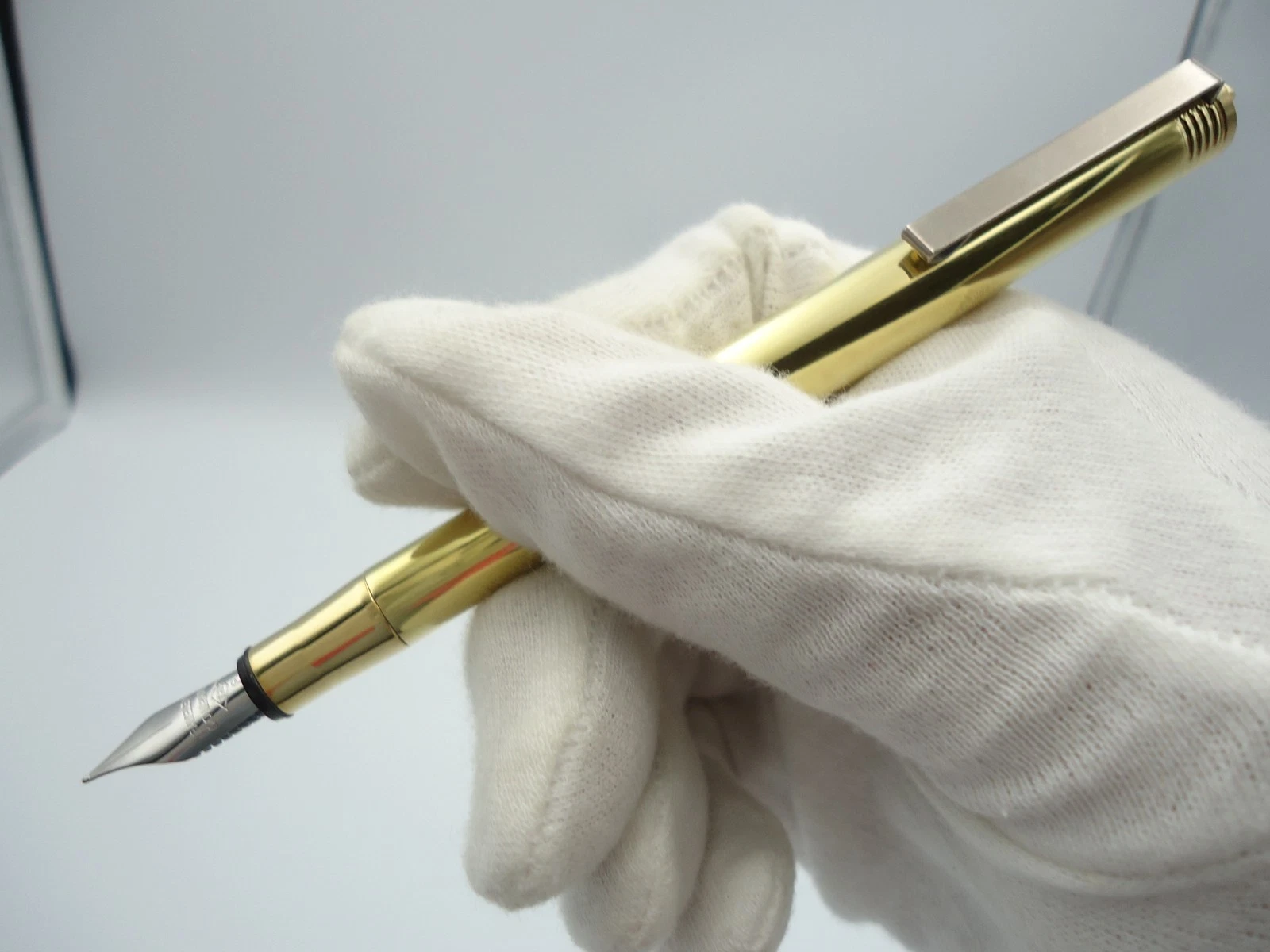 TRAVELER'S COMPANY Solid Brass Fountain Pen Fine Nib Made in Japan New image 13