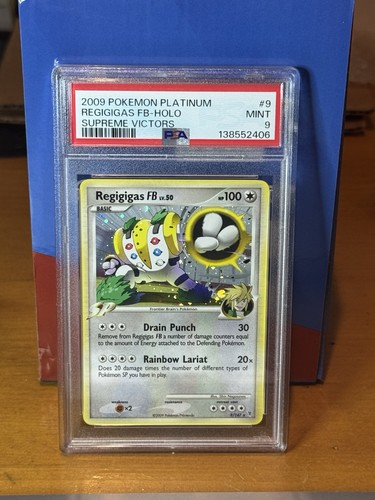 Regigigas FB graded PSA 9 for sale on eBay