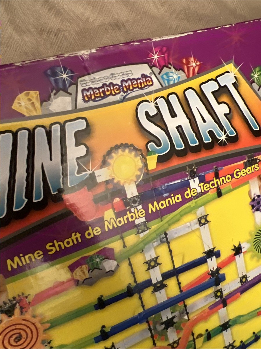 RARE 2012 TECHNO GEARS MARBLE MANIA MINE SHAFT DISCONTINUED NEW IN