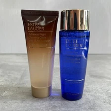 Estee Lauder Advanced Night Cleansing Serum & Gentle Eye Makeup Remover Lot Of 2