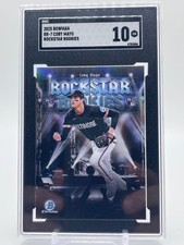 2025 Bowman Rockstar Rookies Coby Mayo #RR-7 SGC  10 Gem Mint Orioles RC