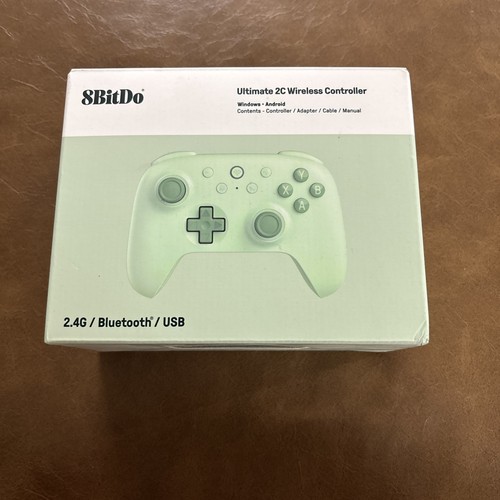 8Bitdo Ultimate 2C Wireless Controller for Windows PC and Android! Green Edition - Afbeelding 1 van 2