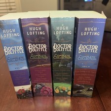 Lot Of 4 Doctor Dolittle The Complete Collection By Hugh Lofting Vol 1-4 3 
