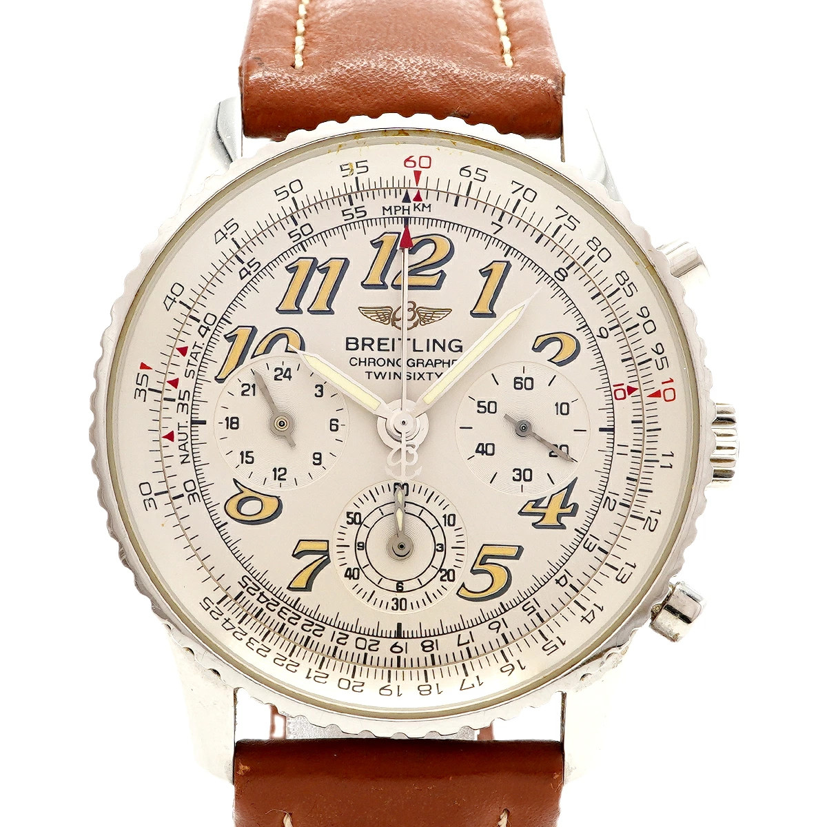 BREITLING NAVITIMER TWIN SIXTY A39022 CHRONOGRAPH