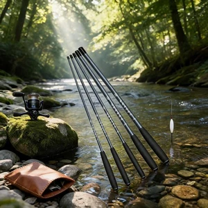 For Beginner Anglers Short Ul Fishing Rod Portable Travel Rod Sensitive Response