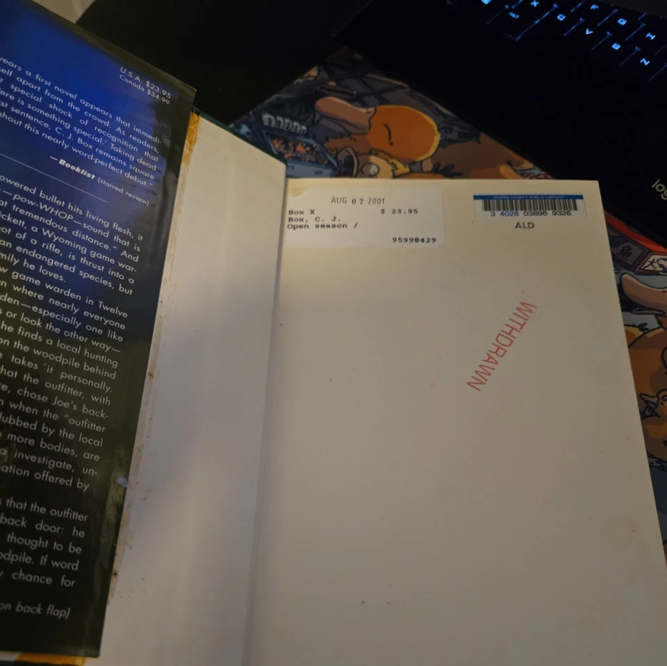 Open Season by Box, C. J. Ex-Library - Image 2 of 4