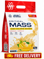 Applied Nutrition Critical Mass Weight Gainer 6kg Banana Calorie Protein Powder