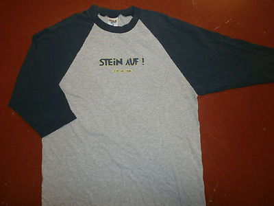 LOST FOUND STEIN AUF CONCERT JERSEY SHIRT Christian Band Retro Ringer MEDIUM