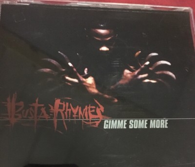 Busta Rhymes. Gimme Some More. 1998. Hip Hop. 3 Track CD. E.L.E. Elektra
