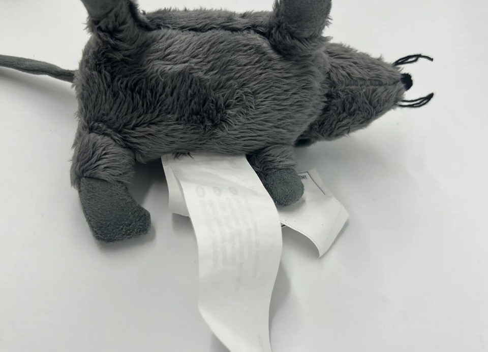 NEW IKEA Rat Plush GOSIG MUS Dark Gray Mouse 5