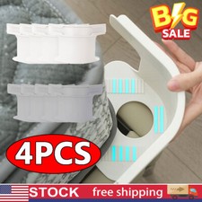 4PCS Heavy Duty Bed Sheet Corner Tightener Sheet Fastener with Locking Grippers