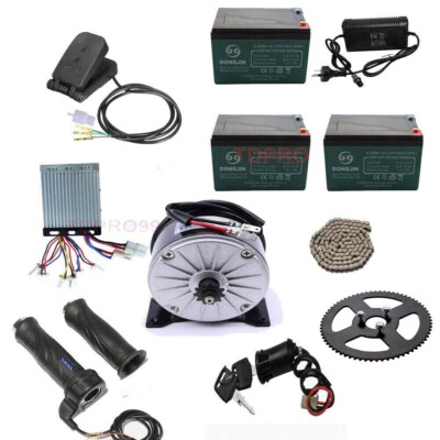 Kit Contrôleur Moteur 36V 800W Pour Vélo/scooter/quad électrique - Moteur à Balais DC - Neuf