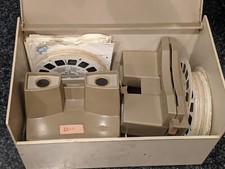 Vintage Flip Top Case with Bunch Of Reels VIEW-MASTER