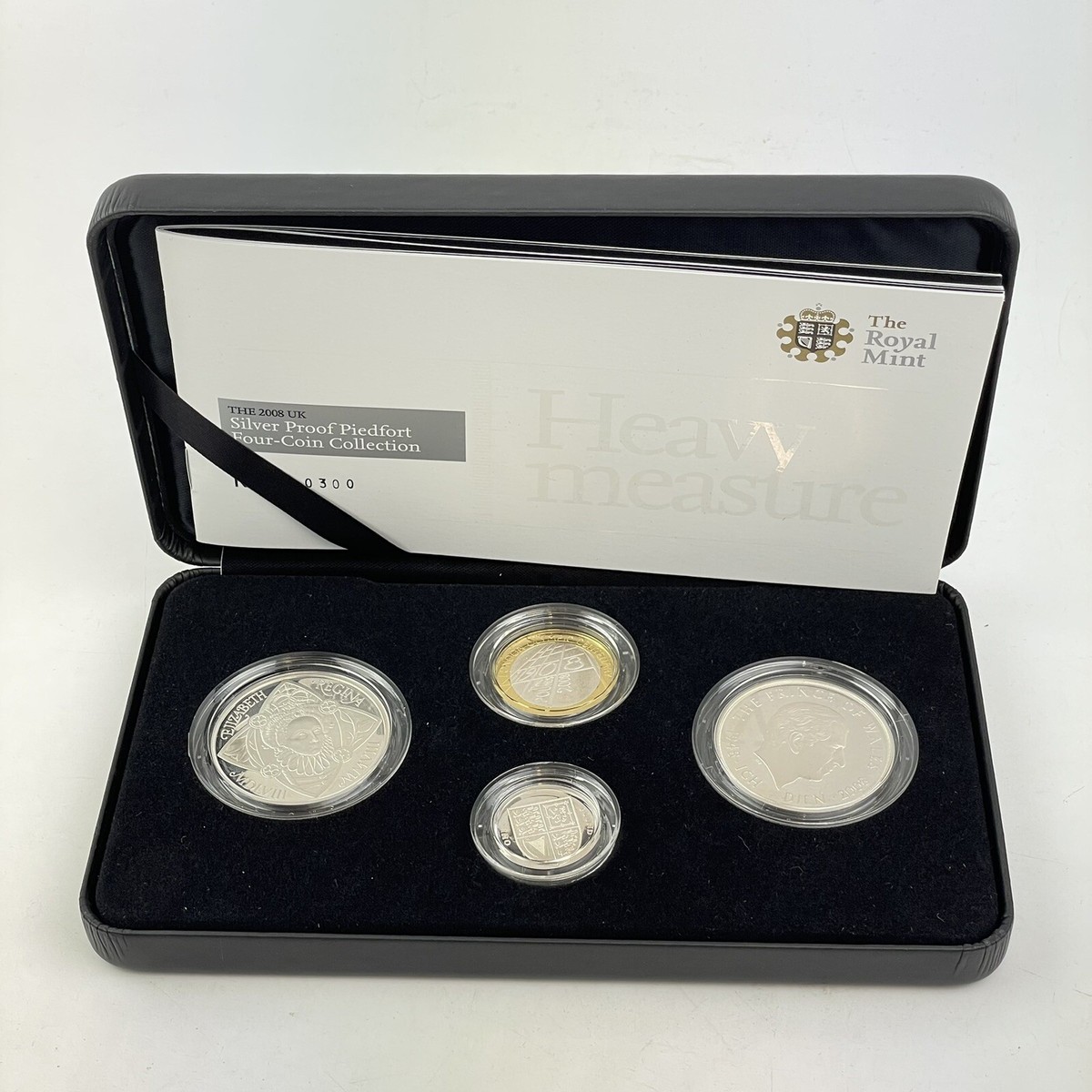 コレクション THE2008UK SilverProof Piedfort Four-Coin 2008 United Kingdom Proof Silver Piedfort Four Coin
