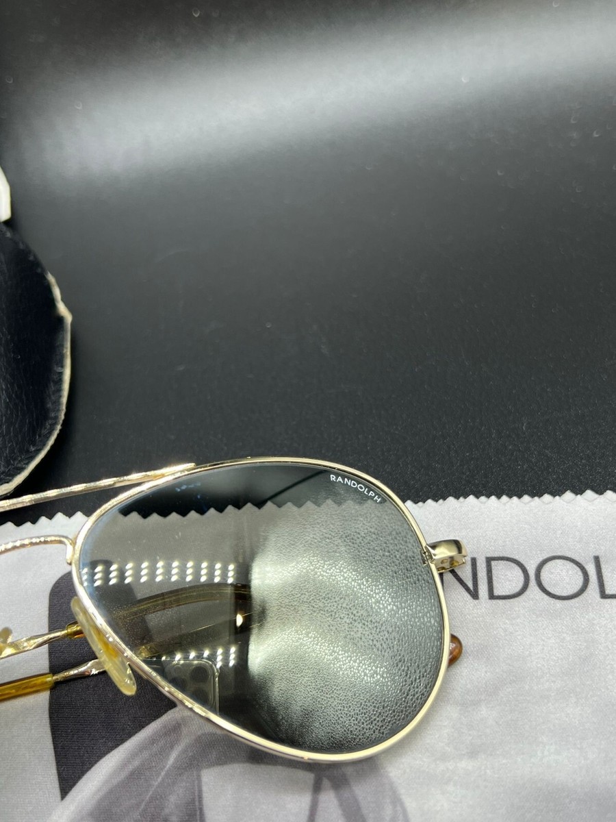 Randolph Concorde 57mm Gold 140mm Gray Flash Mirror Package