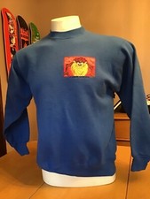 VINTAGE 1995 TAZ TASMANIAN DEVIL WARNER BROS CREWNECK SWEATSHIRT