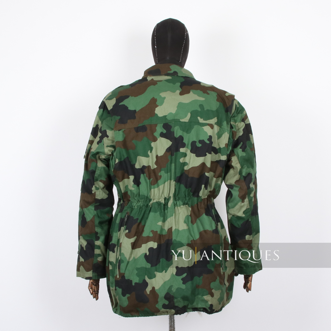 【YUGOSLAVIA ARMY】希少 73's ウールコート A-2544 Yugoslavia Serbia Army Duty Standard Issue M93 Oak Leaf Pattern
