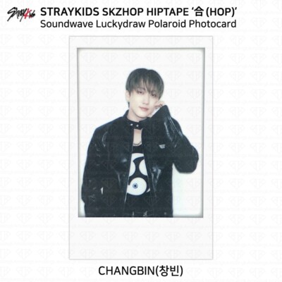 Stray Kids SKZHOP HIPTAPE 合 HOP Soundwave Lucky Draw Polaroid