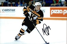Nathan Dunkley Signed 4x6 Photo Kingston Frontenacs / NHL Draft 2018 #2