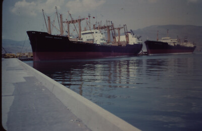 Original 35mm Kodachrome Slide SS Export Courier & Penn Challenger Ships 1963
