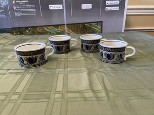 MIKASA Arabella Cups (4) - CAC01 Intaglio.  Japan