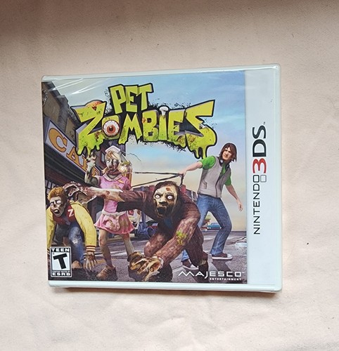 "Pet Zombies" 2011 Nintendo 3DS Spiel Brandneu & Sealed