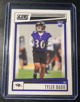 Tyler Badie - Score Football 2022 - Baltimore Ravens - RC