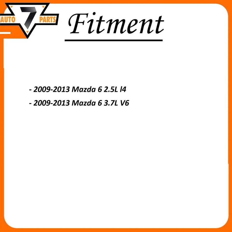 Amortecedores traseiros apoios de suspensão dianteiros KYB para 2009 2010 2011 Mazda 6 - Imagem 2 de 4