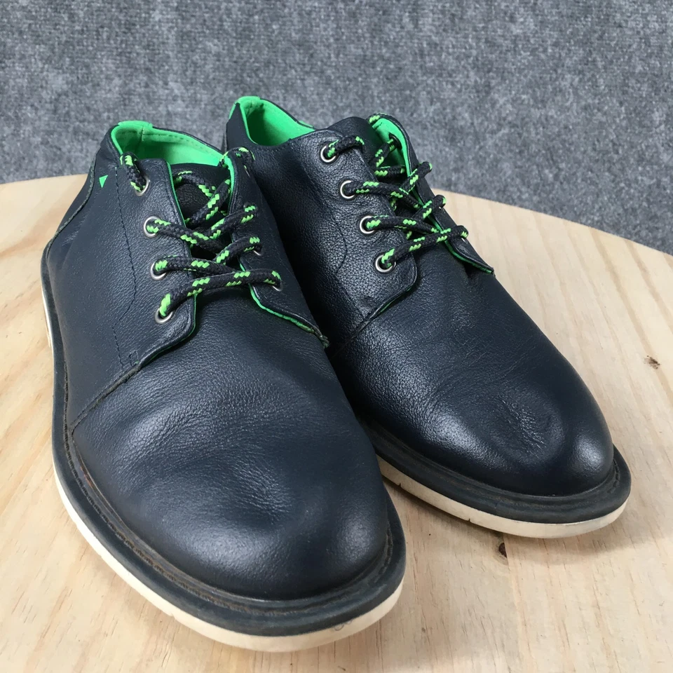 Kenneth Cole 鞋 儿童 3 Klay Flex Neo 连衣裙 纯头 牛津蓝色皮革 — 第 3/4 张图片