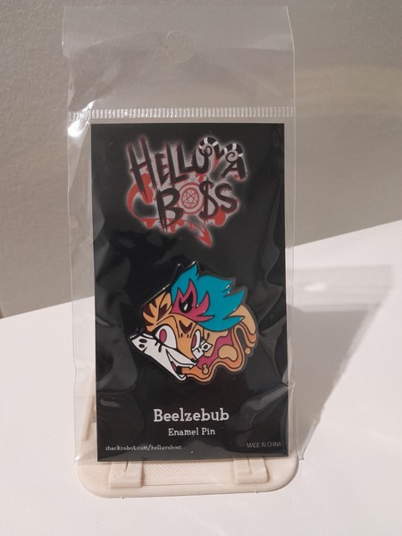 Helluva Boss Beelzebub Bee Enamel Pin Vivziepop Sharkrobot