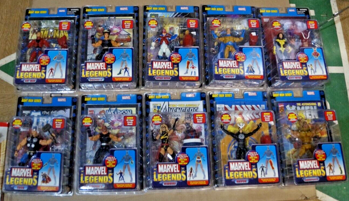 Toy Biz Marvel Legends Giant Man Series Complete Wave BAF Toy Biz Marvel Legends Giant Man Series Complete Wave BAF