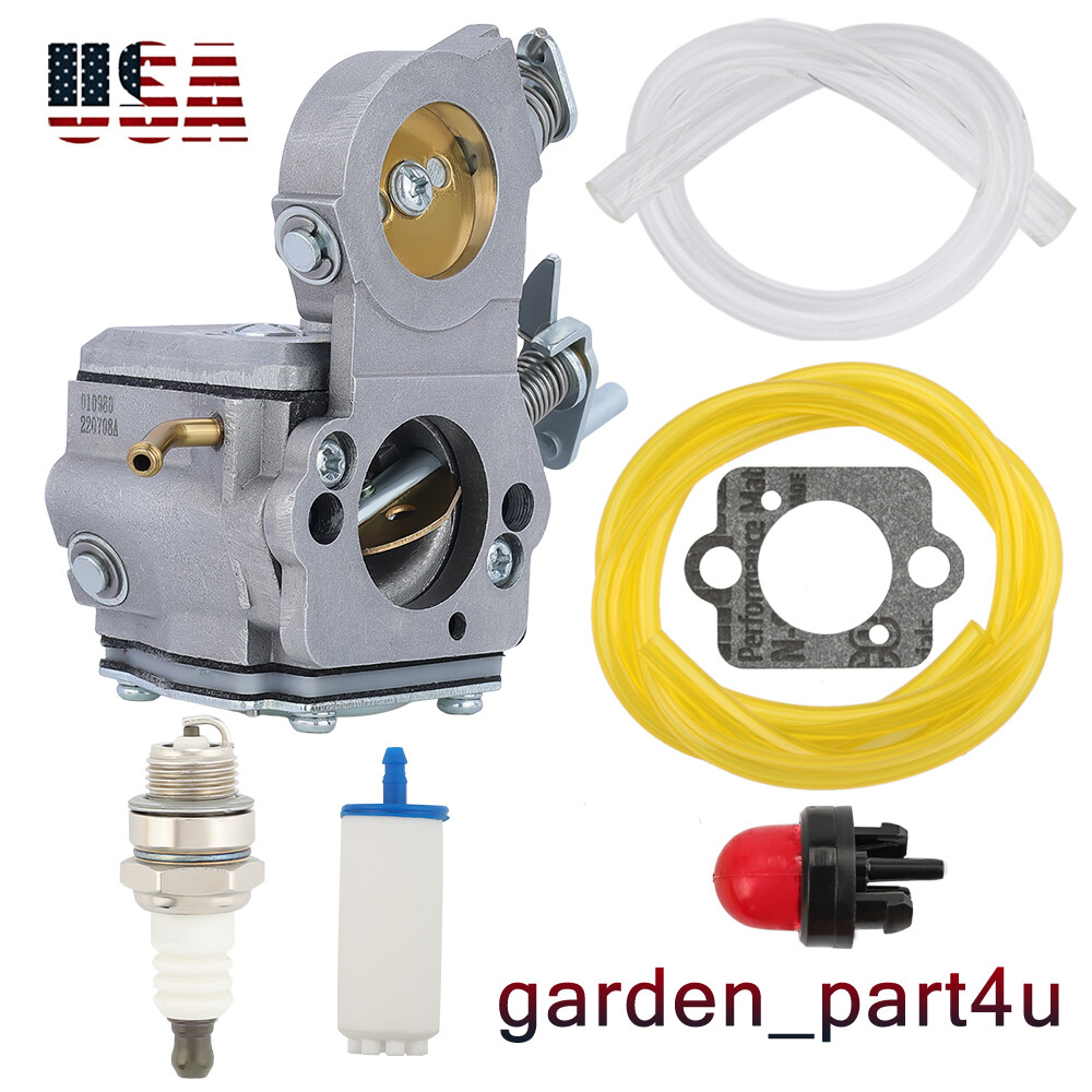 Carburetor For Husqvarna Partner K760 Zama C3EL43 Carb Fuel Filter Kit