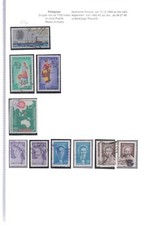 1162 - Philippines - Lot from 1974 - 1975 Stamped