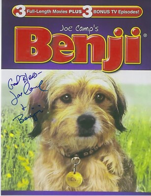 JOE CAMP Signed x 11 Photo BENJI Creator Movie Director FREE SHIPPING 