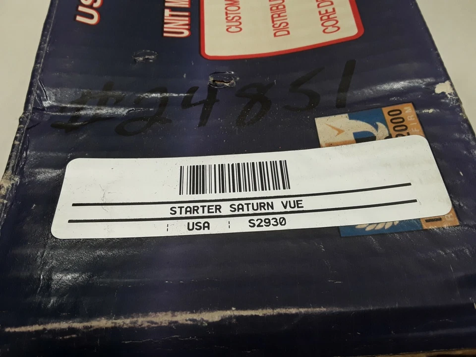 Motor De Arranque EE. UU. Ind S2930 Reman se adapta a Saturn Vue 2004-2007 3,5 L-V6 ENVÍO RÁPIDO Foto 4 de 4