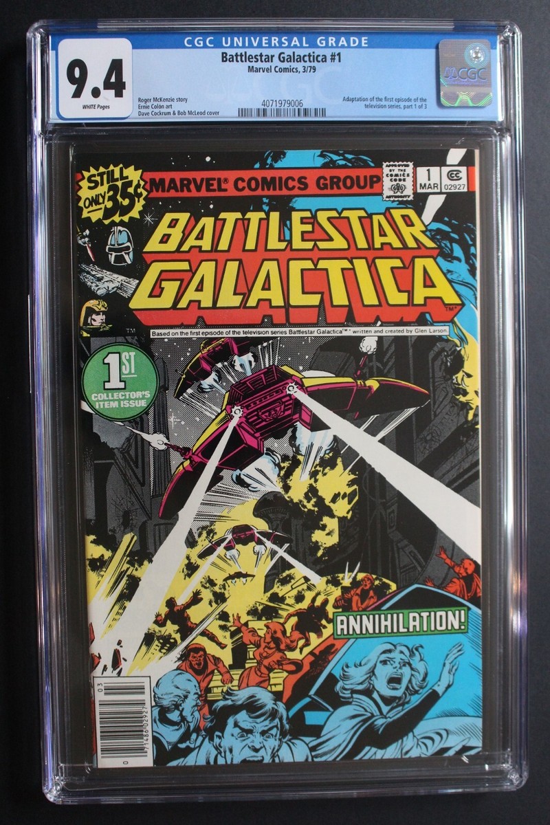 Battlestar Galactica #1 Marvel 1st Comic 18 1st app 1979 TV Movie