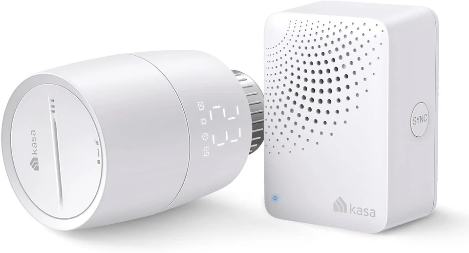 TP-LINK Kasa Smart Thermostatventil Kit WLAN 1,5V Weiß Hausautomatisierung v1.0