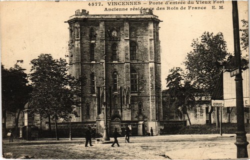 Carte Postale Ancienne Vincennes – Avenue Du Polygone (94, France) – Voyagée